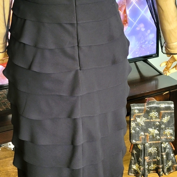 Elegant Black Layered Dress  ❗️ AP designer - Picture 5 of 16